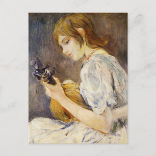 Het Mandolin van Berthe Morisot Briefkaart