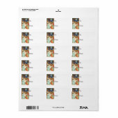 Het Manger Scene Gift Label (Full Sheet)