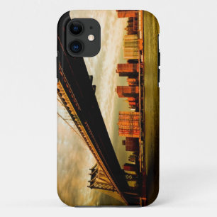Het Manhattan-uitzicht aan de kant van Brooklyn (N Case-Mate iPhone Case