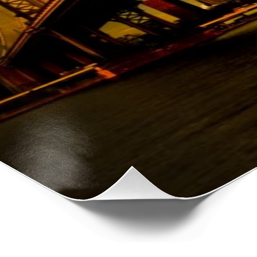 Het Manhattan-uitzicht aan de kant van Brooklyn (N Poster (Hoek)