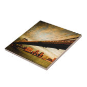 Het Manhattan-uitzicht aan de kant van Brooklyn (N Tegeltje (Zijkant)