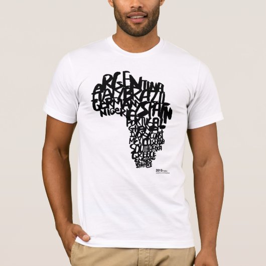 HET MANNEN AMERIKAANSE APPARAAT TER WERELD T-SHIRT (Voorkant)