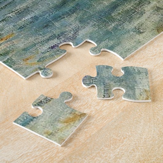 Het Manneport, Cliff op É tretttat Monet Fine Art Legpuzzel (Zijkant)