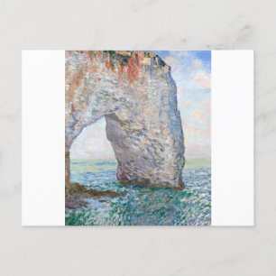 Het Manneporte bij Etretat door Claude Monet Briefkaart