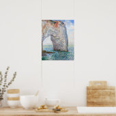 Het Manneporte bij Etretat door Claude Monet Poster (Keuken)