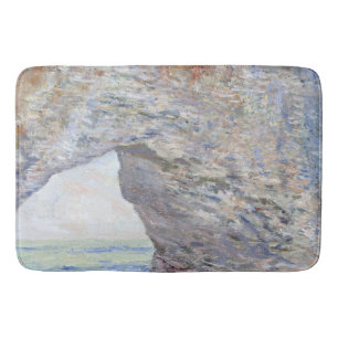 Het Manneporte nabij Étretat door Claude Monet Badmat