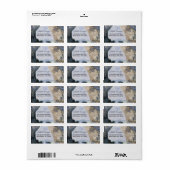 Het Manneporte van Claude Monet Etiket (Full Sheet)