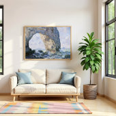 Het Manneporte van Claude Monet Poster