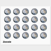Het Manneporte van Claude Monet Ronde Sticker (Vel)