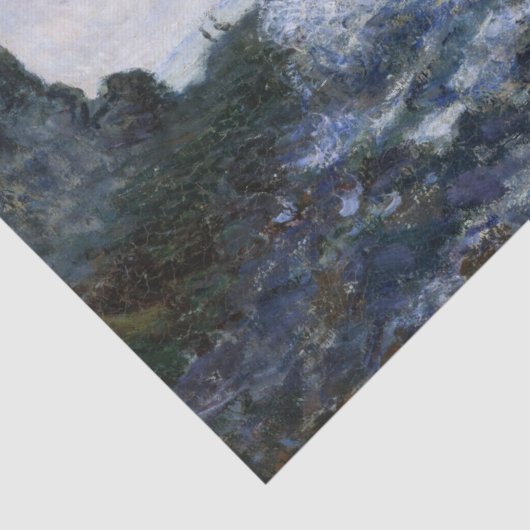 Het Manneporte van Claude Monet Tissuepapier (Detail)