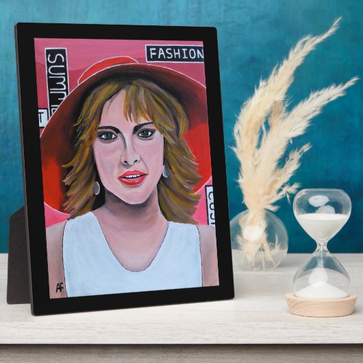 Het Mannequin Schilderij door Alfred Fox Fotoplaat (Zijkant)