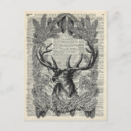 Het Mannetje van Kerstmis Feestdagenkaart