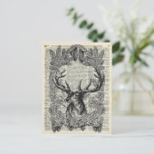 Het Mannetje van Kerstmis Feestdagenkaart (Staand voorkant)