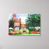 Het Manor House Wall Art Canvas (Voorkant)