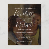 Het Manuscript 2 van de begroting Foto's Weddensch (Voorkant)