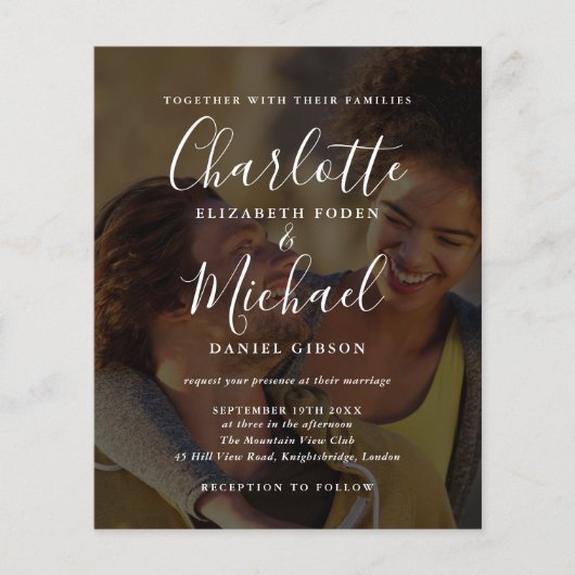 Het Manuscript 2 van de begroting Foto's Weddensch (Voorkant)