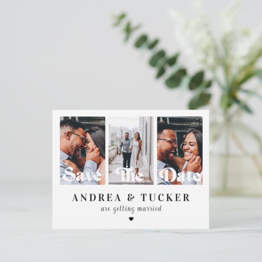 Het manuscript 3 van de foto Collage Wedstrijd van Briefkaart (Staand voorkant)