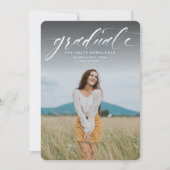 Het manuscript afstuderen eenvoudige één fotoaanko (Voorkant)