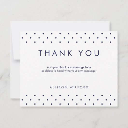 Het manuscript Afstuderen Foto Dank u Nota Kaart (Achterkant)