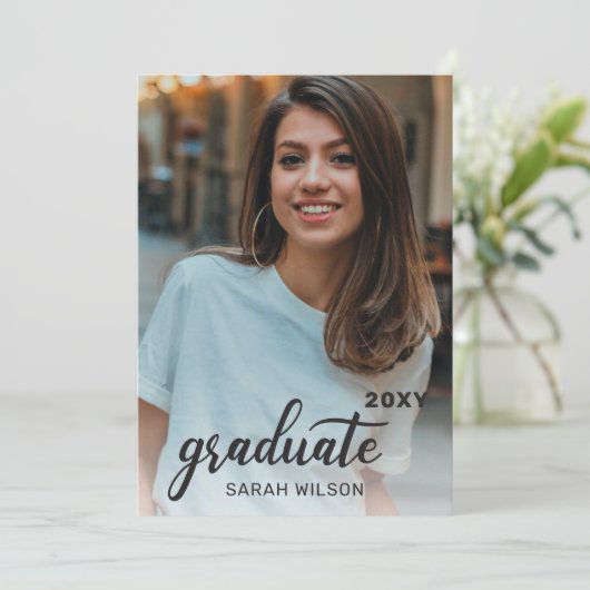 Het manuscript Afstuderen twee Foto Aandrijving do Kaart (Staand voorkant)