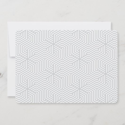 Het manuscript & geometrische dertigste verjaardag (Achterkant)