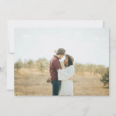 Het manuscript H Modern 2 Foto sparen de Datum Kaart (Achterkant)