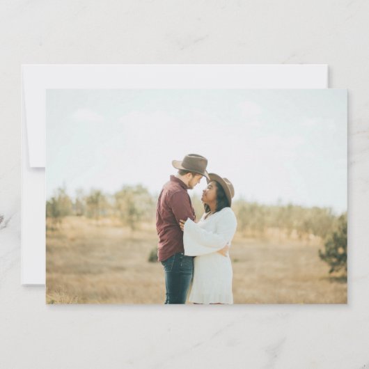 Het manuscript H Modern 2 Foto sparen de Datum Kaart (Achterkant)