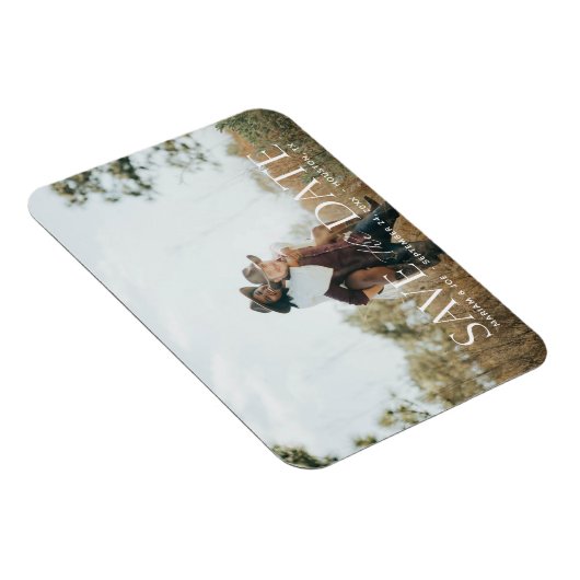 Het manuscript H Modern 2 Foto sparen de Datum Magneet (Rechterzijde)