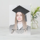 Het Manuscript Modern Afstuderen het Afstuderen va Aankondiging (Staand voorkant)