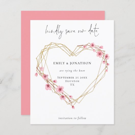 Het manuscript Sakura Cherry Blossom van de begrot (Voorkant / Achterkant)