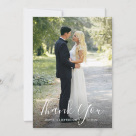 Het Manuscript van Anemone van de waterverf Dank u Bedankkaart