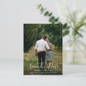 Het Manuscript van Anemone van de waterverf sparen Aankondigingskaart (Staand voorkant)