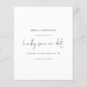 Het Manuscript van de begroting Eenvoudige Zwarte  (Voorkant)