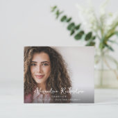 Het Manuscript van de begroting Mod Naam Foto Grad (Staand voorkant)