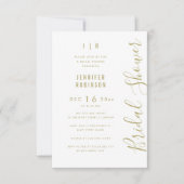 Het Manuscript van de begroting Modern Vrijgezelle Kaart (Voorkant)