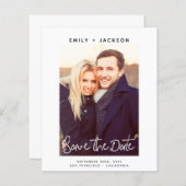 Het Manuscript van de begroting sparen de Uitnodig (Voorkant / Achterkant)