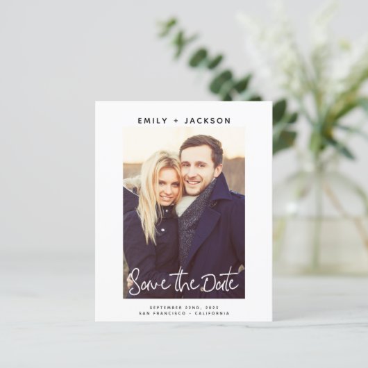 Het Manuscript van de begroting sparen de Uitnodig (Staand voorkant)