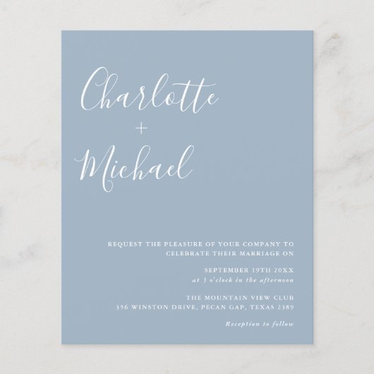 Het Manuscript van de begroting Stusty Blauwe Uitn (Voorkant)