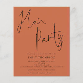 Het Manuscript van de begroting Terracotta Hen van