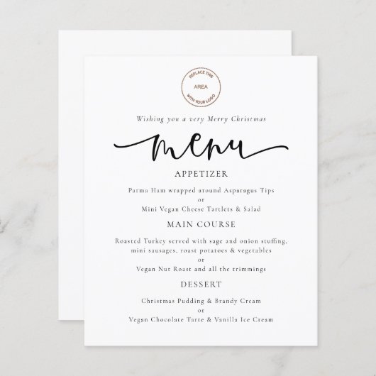 Het Manuscript van de begroting van de Logo Collec (Voorkant / Achterkant)