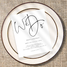 Het Manuscript van de begroting wij voeren Eenvoud