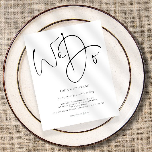 Het Manuscript van de begroting wij voeren Eenvoud