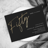 Het Manuscript van de begroting zwarte Gold 50th B