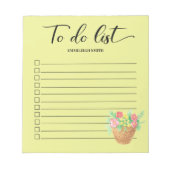 Het Manuscript van de Bloemen van SPRingtime om Li Notitieblok (Voorkant)