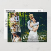 Het Manuscript van de borstel 4 Foto verandert de  Briefkaart (Voorkant / Achterkant)