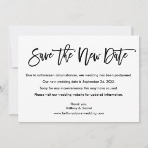 Het Manuscript van de borstel bewaart de Nieuwe Ka Save The Date