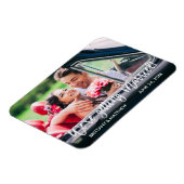 Het Manuscript van de borstel sparen de Datum wij  Magneet (Linkerzijde)