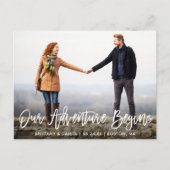 Het Manuscript van de borstel sparen de Foto van h Briefkaart (Voorkant)