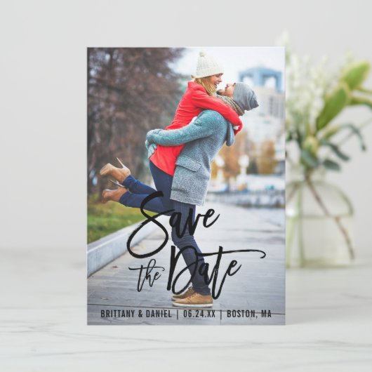 Het Manuscript van de borstel sparen de Kaart van  (Staand voorkant)