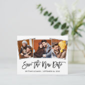 Het Manuscript van de borstel sparen de Nieuwe Dat Briefkaart (Staand voorkant)